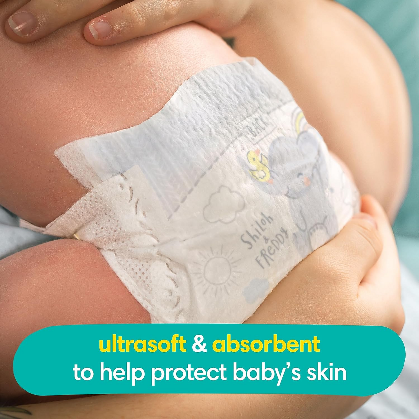 Pampers Baby Diapers - Swaddlers - Size P1, 27 Count, Ultra Absorbent Disposable Preemie Diaper