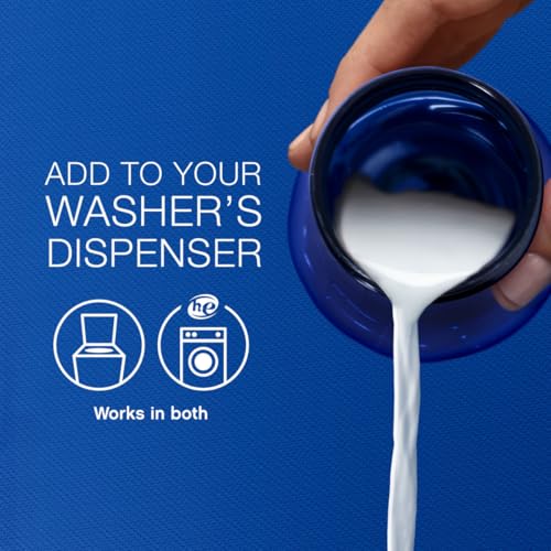 Downy WrinkleGuard Liquid Fabric Softener and Conditioner, Fresh, 48 fl oz 48 Loads, Pack of 2|B07TWJ5QRC