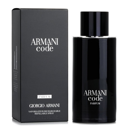 Armani Code Inspired Parfum for Men 4.2 oz (125ml) – Long Lasting Woody Aromatic Fragrance