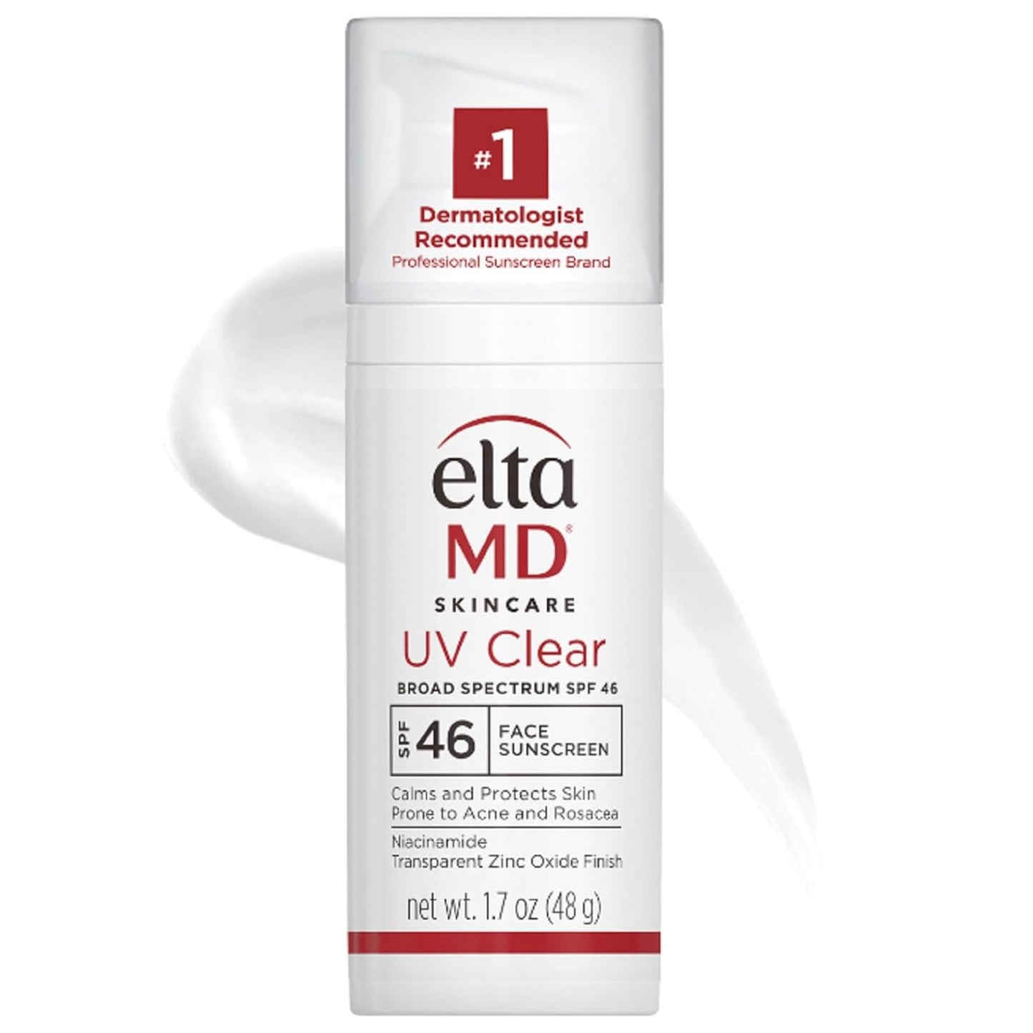 EltaMD UV Clear Facial Sunscreen SPF 46 Broad Spectrum 1.7oz - 48g New in Box