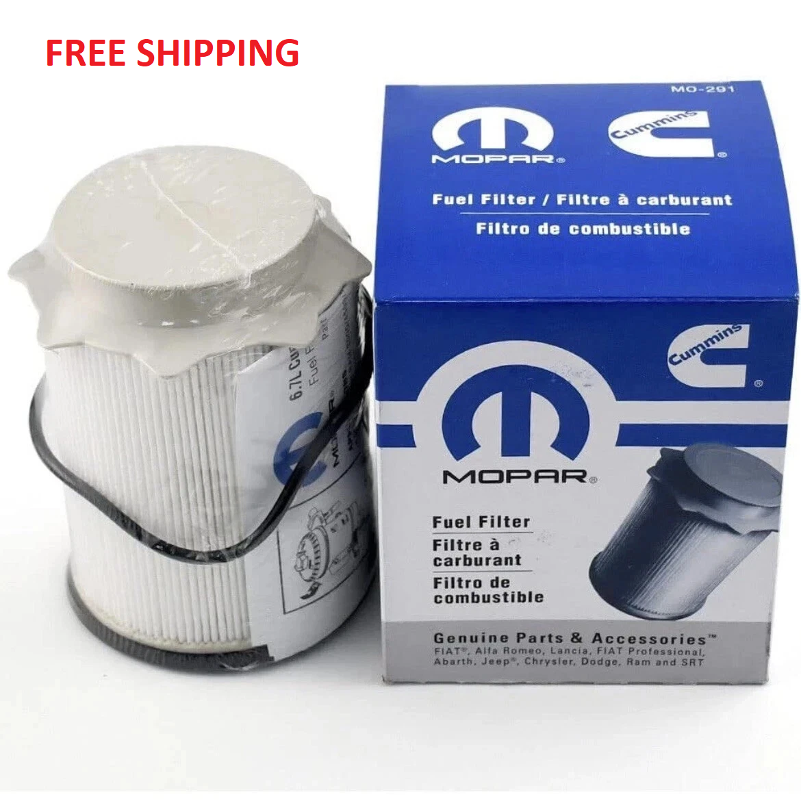 Turbo Diesel Fuel Filter MO-291 68157291AA