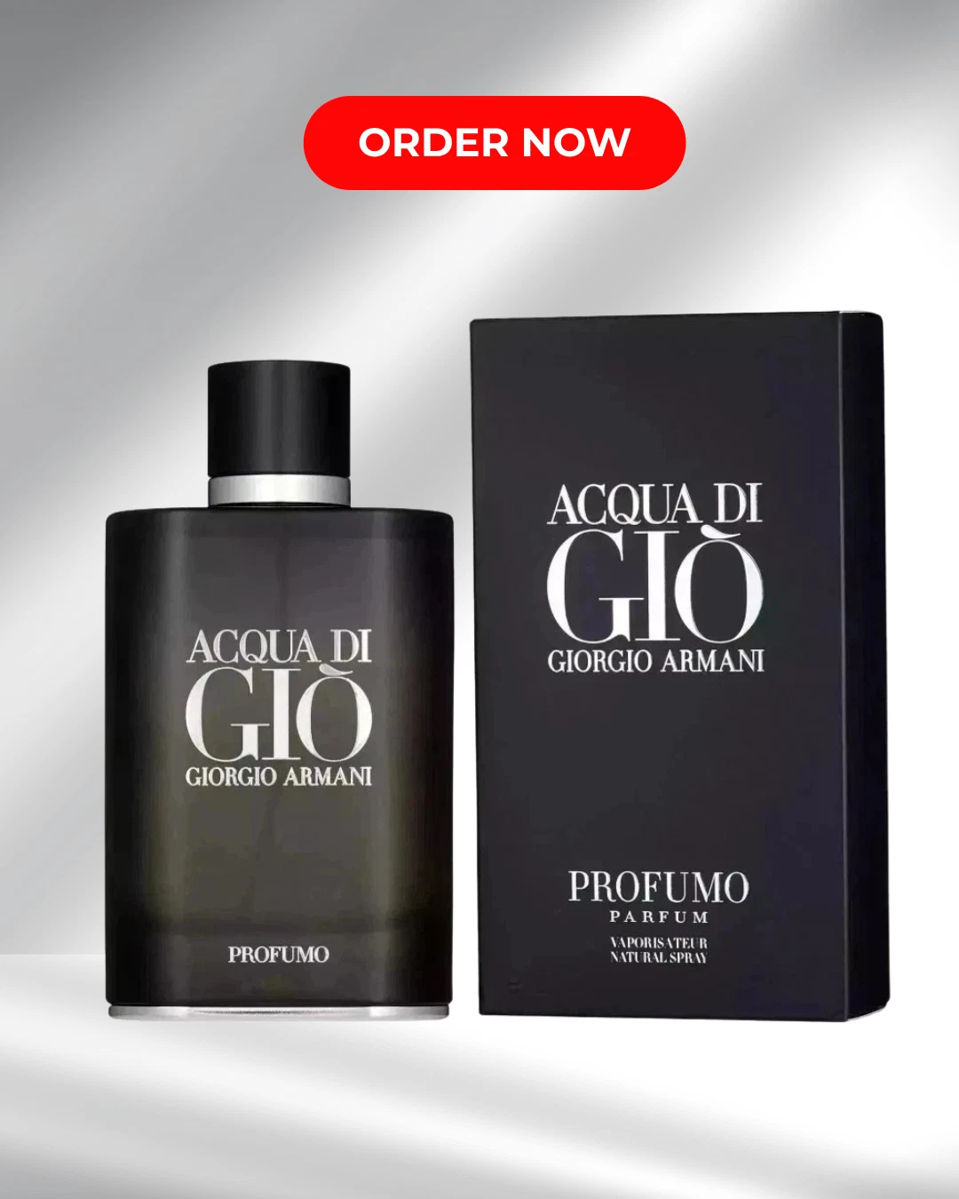 Giorgio Armani Acqua di Giò Profumo Men’s Cologne 3.4 oz – Luxury Fresh Aquatic Woody Fragrance with Marine Notes & Patchouli
