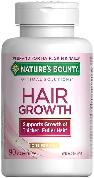 Nature’s Bounty Hair Growth Support  90 Capsules – Essential Vitamins
