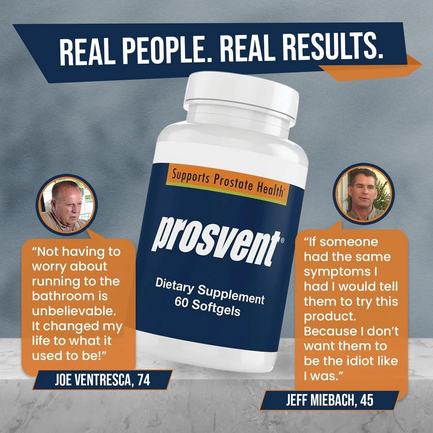Prosvent Advanced Men’s Prostate Support – Natural Formula with Saw Palmetto & Vitamin D 60 Softgel