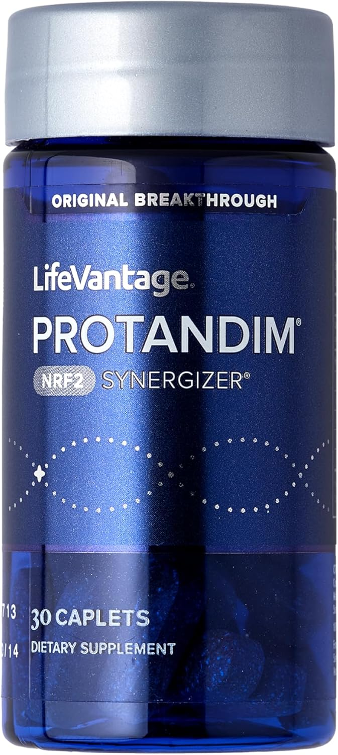 Protandim Nrf2 Synergizer – Nrf2 Activator Antioxidant Supplement for Healthy Aging & Cellular Health | Ashwagandha, Turmeric, Milk Thistle | 30 Caplets