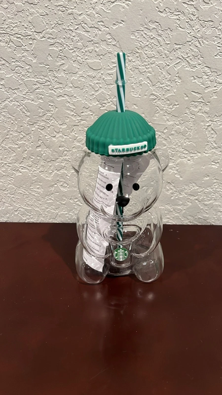 Starbucks Bearista Bear 20oz Cold Cup
