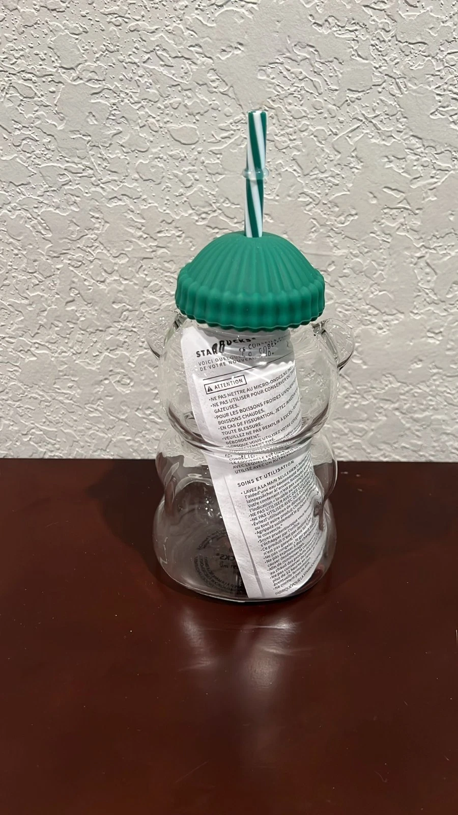 Starbucks Bearista Bear 20oz Cold Cup